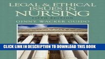 [FREE] EBOOK Legal and Ethical Issues in Nursing 5th (fifth) edition ONLINE COLLECTION