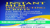 Ebook Instant MLM Prospecting Scripts Free Read