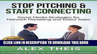 Best Seller Stop Pitching   Start Connecting: Social Media Strategies for Network Marketing and