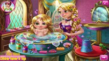 Disney Princess Games - Rapunzel Baby Wash - Disney Princess Rapunzel Games for Girls New HD