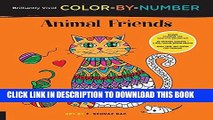 Best Seller Brilliantly Vivid Color-by-Number: Animal Friends: Guided coloring for creative