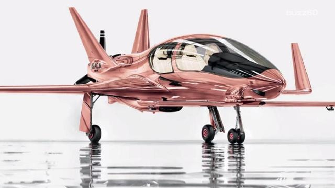 The Ultimate Neiman Marcus Fantasy Gift is this $1.5M Rose Gold Plane