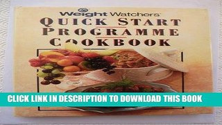 Best Seller Weight Watchers  Quick Start Plus Program Cookbook Free Download