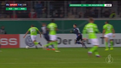 Mario Gomez  Goal HD - Heidenheim 0-1 Wolfsburg 26.10.2016