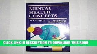 [FREE] EBOOK Mental Health Concepts BEST COLLECTION