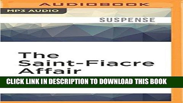 [PDF] The Saint-Fiacre Affair (Inspector Maigret) Popular Colection