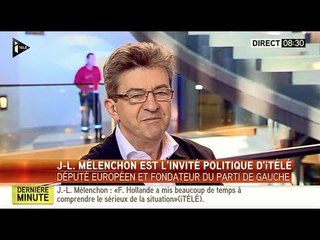 Mélenchon sur la Grèce : « Merkel tue l'Europe »