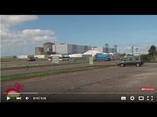 Jean-Luc Mélenchon à la centrale nucléaire du Blayais