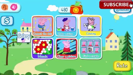 Télécharger la video: Peppa Pigs Mini Games Color mixing Cartoon Games For Kids App For Kids