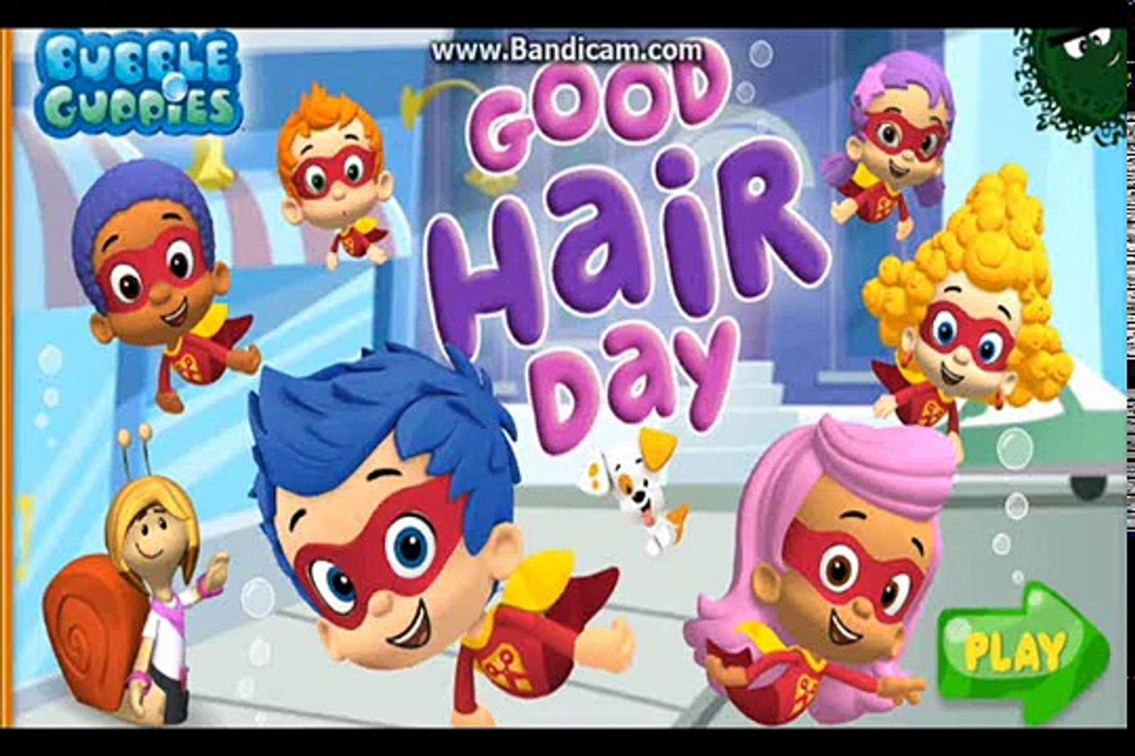 Bubble Guppies Good Hair Day - Kids Haircut Game – Видео Dailymotion