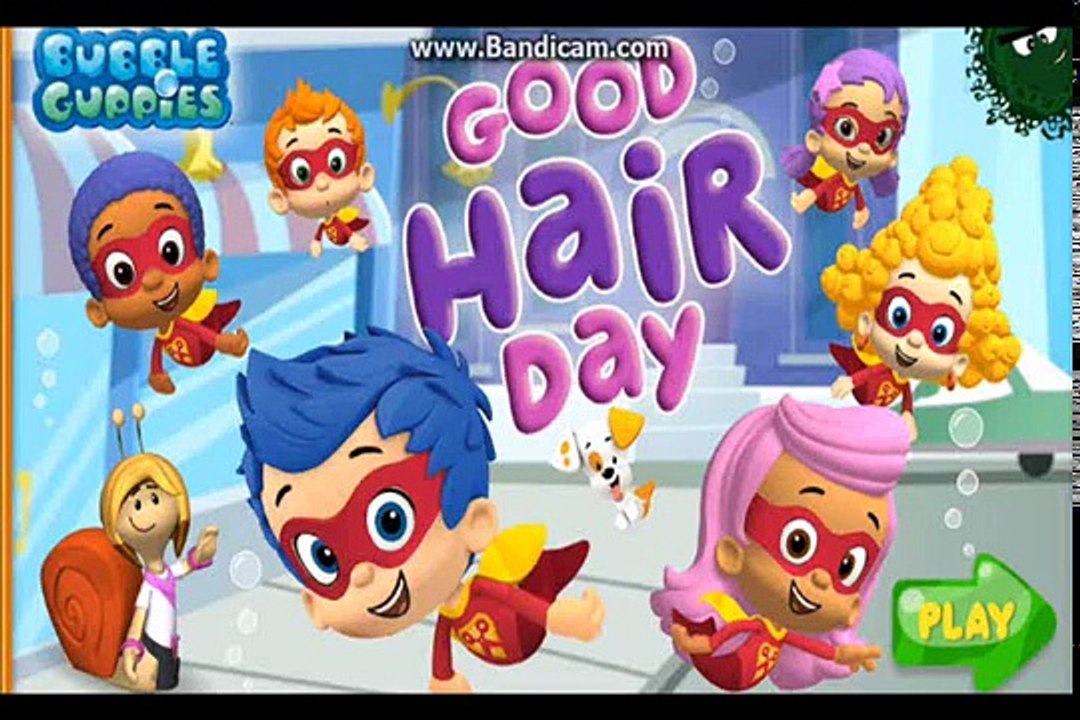 Bubble Guppies Good Hair Day - Kids Haircut Game