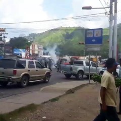 Manifestantes fueron reprimidos por la GNB en San Juan de los Morros