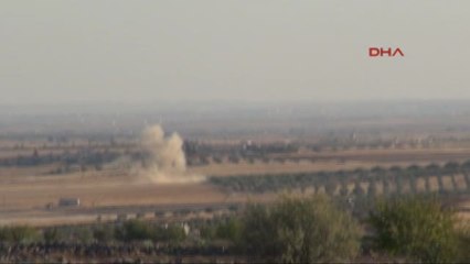 Kilis - Işid Mevzilerinden Elbeyli'ye Roket Atıldı