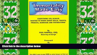 Big Deals  Immortality Made Easy  Best Seller Books Best Seller