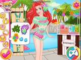 Disney Princesses Ariel Jasmine Summer Pool Party - Dress up games