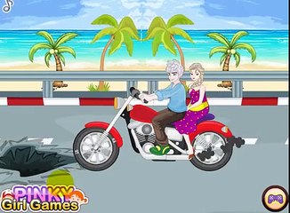 Permainan Elsa Kencan Sepeda Kecelakaan - Play Elsa Games Dating Bike Accident