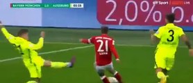 Philipp Lahm Goal ~ Bayern Munich vs Augsburg 1-0 DFB Pokal 2016