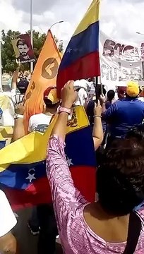 Manifestantes protestaron frente a la Base Naval de Punto Fijo