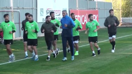 Elazığspor'da Yeni Malatyaspor Maçı Hazırlıkları