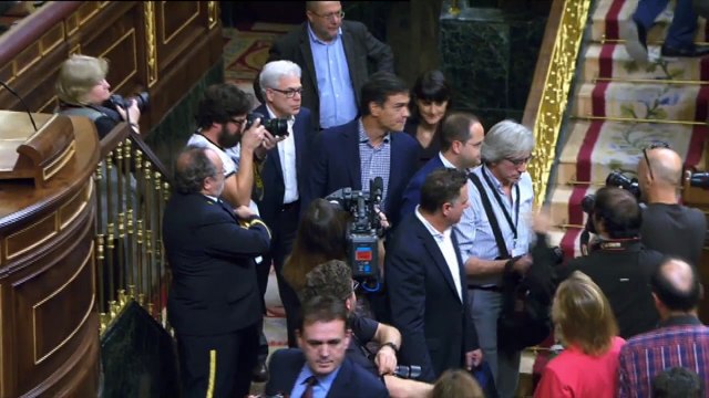 El reencuentro entre Pedro Sánchez y Antonio Hernando