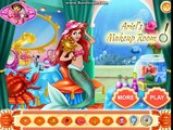 Princess Mermaid Disney Ariels Makeup Room - Games for little kids