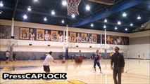 Stephen Curry ON FIRE During Shoot Around :: Warriors VS Spurs | Warriors Season Opener | NBA Season