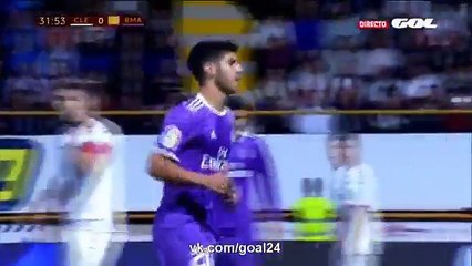 Marco Asensio Goal HD - Leonesa 0 - 2 Real Madrid 26.10.2016 HD