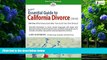 Big Deals  Nolo s Essential Guide to California Divorce (2016)  Best Seller Books Best Seller