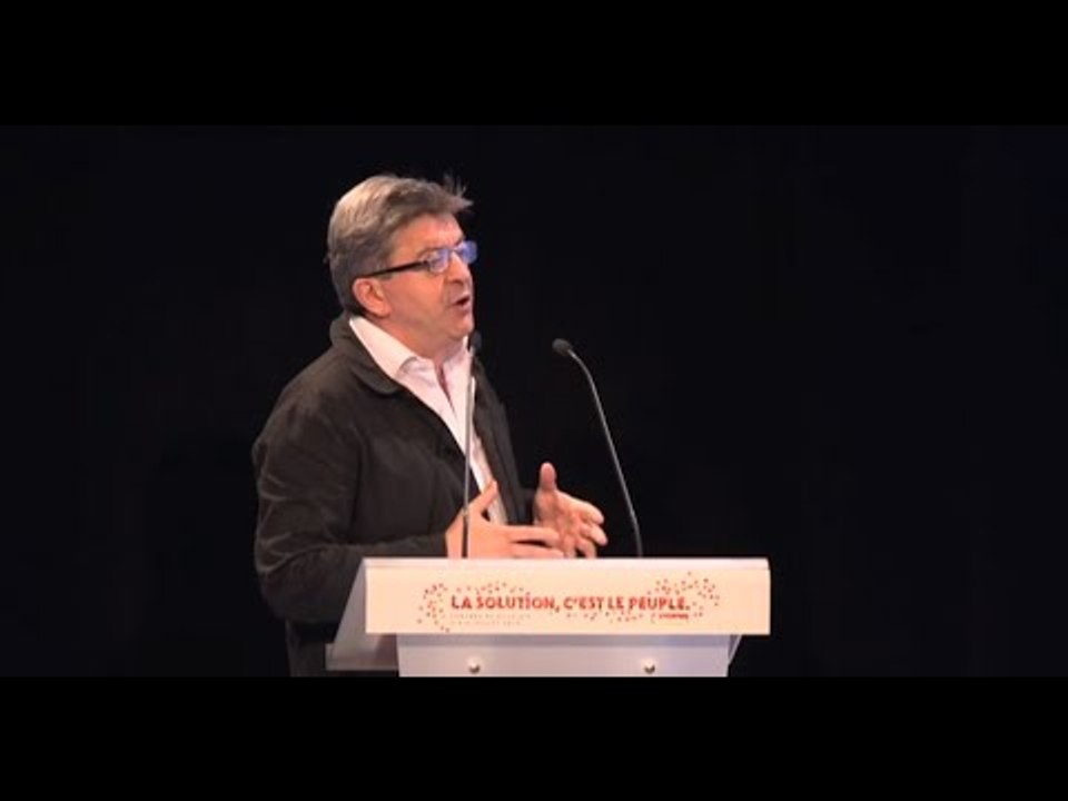 Discours de Jean Luc Mélenchon au congrès du Parti de Gauche, le 5 juillet 2015