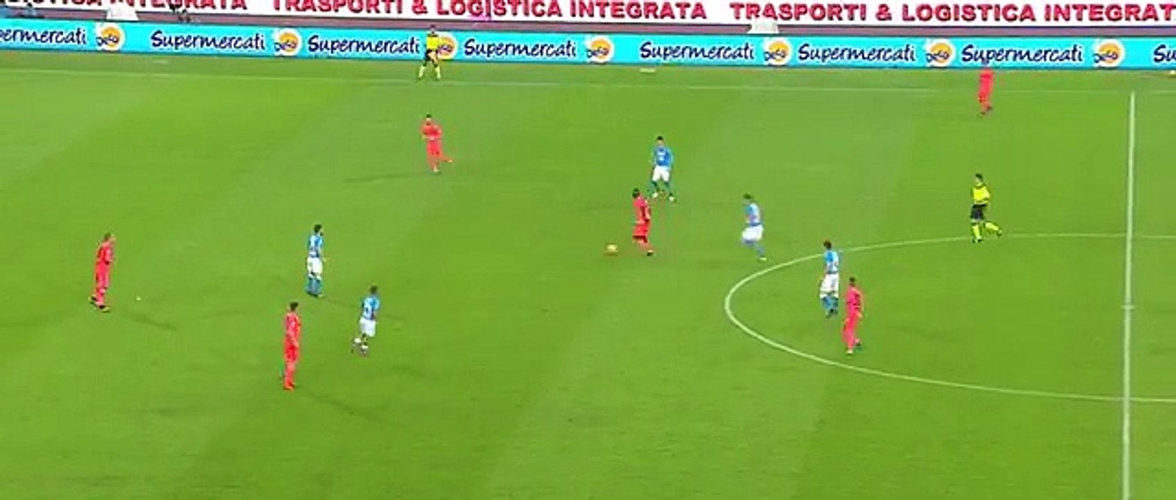 NAPOLI VS EMPOLI 1-0 GOAL MERTENS -