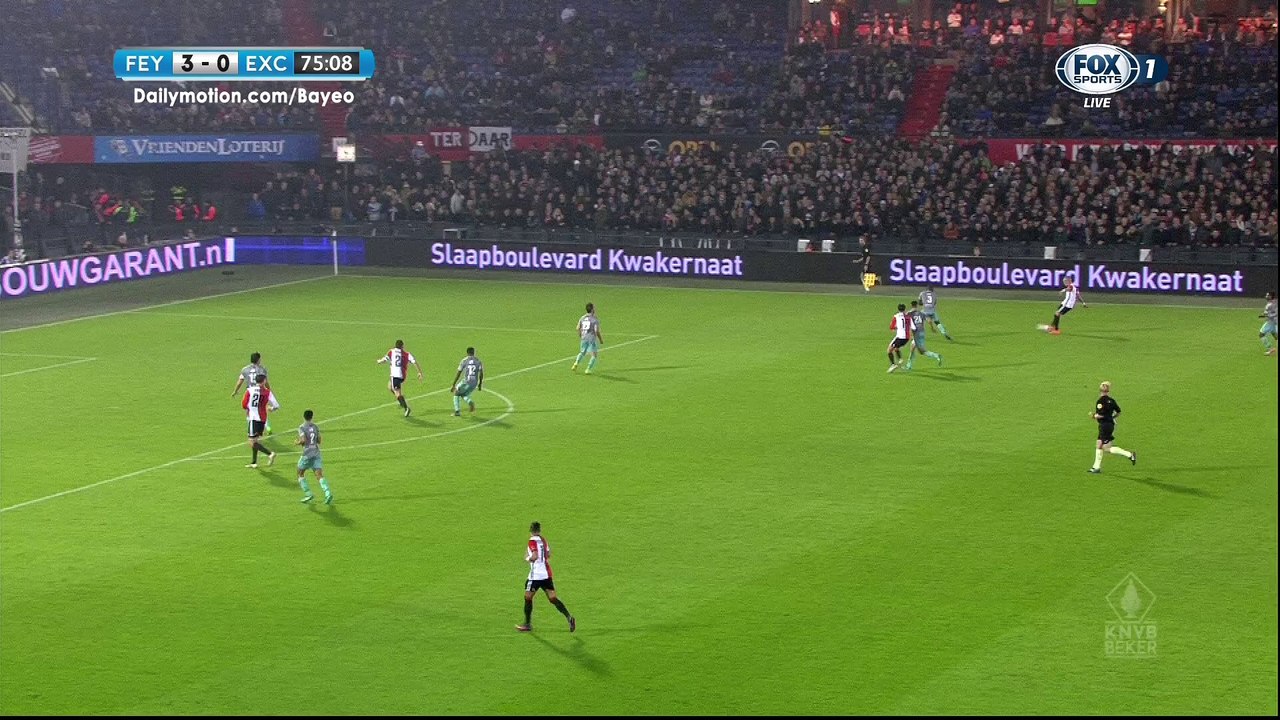 Jens Toornstra Goal HD - Feyenoord 3-0 Excelsior - 26-10-2016