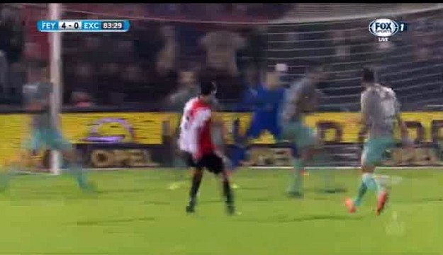 4-0 Marko Vejinovic Goal - Feyenoord vs SBV Excelsior KNVB Deker 26.10.2016
