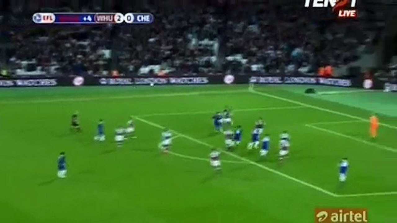 Gary Cahill Goal HD - West Ham United 2-1 Chelsea - 26.10.2016 HDs