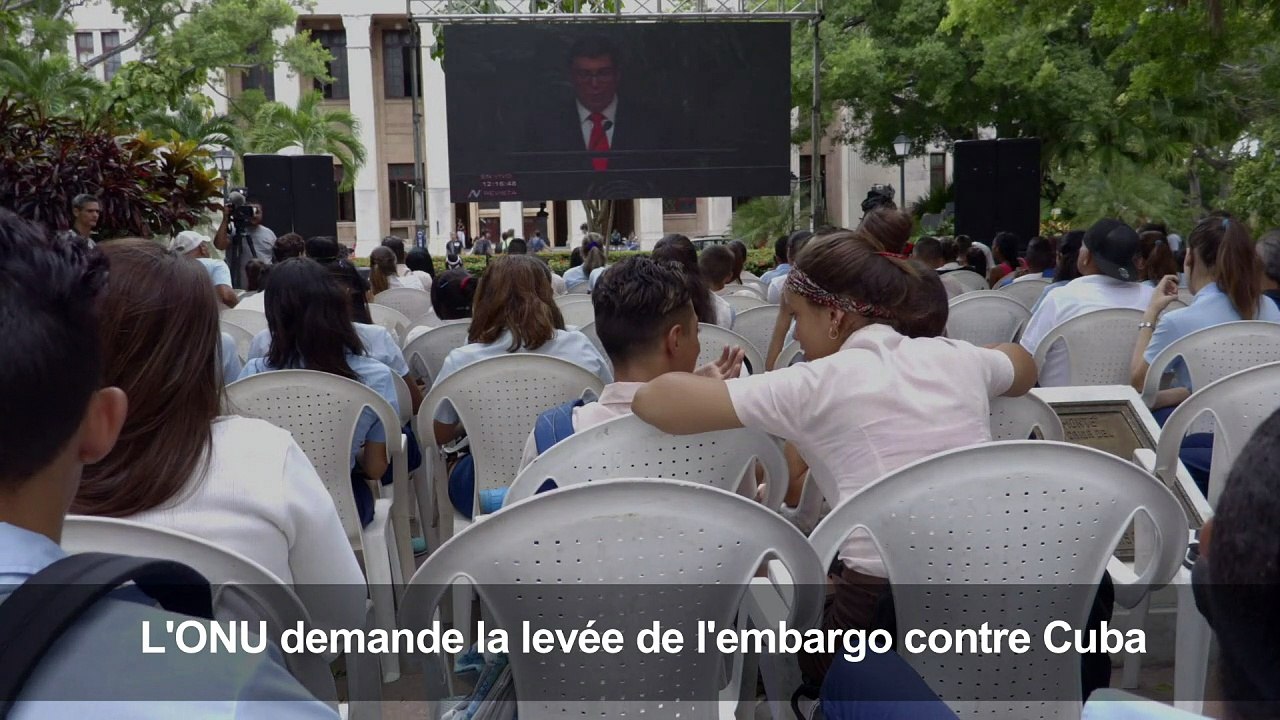 L'ONU demande la levée de l'embargo contre Cuba