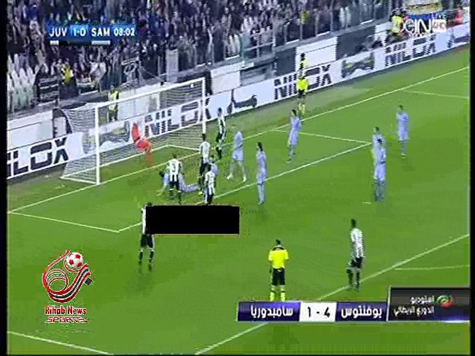اهداف مباراة ( يوفنتوس 4-1 سامبدوريا ) الدوري الايطالي