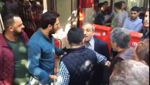 Diyarbakır'da HDP'lilere esnaftan tepki