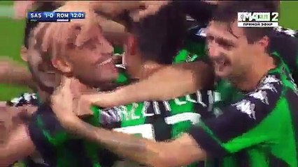 Sassuolo 1 - 3 AS Roma  Full Highlights 26-10-2016 HD (1)