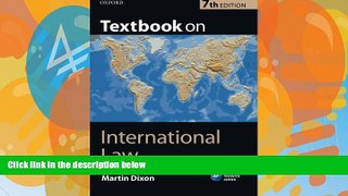 Books to Read  Textbook on International Law: Seventh Edition  Best Seller Books Most Wanted
