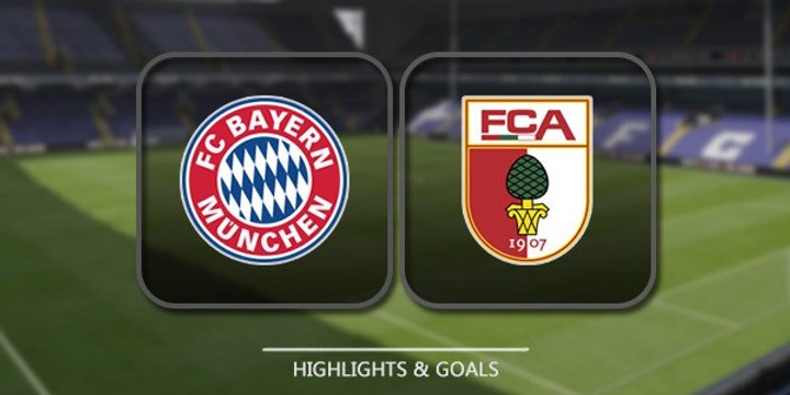 Bayern Munich 3 - 1 FC Augsburg - All Goals & Highlights HD