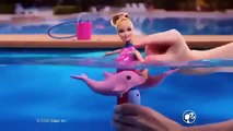 Barbie en Francais Dresseuse de Dauphins Poupée Publicité