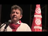Discours de Mélenchon au meeting place Bardo à Tunis le 7 septembre 2013