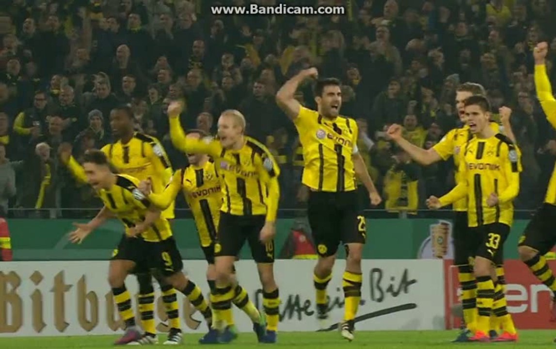 Dortmund 1-1 Union Berlin penalties (3-0) DFB Pokal 26/10/2016 HD