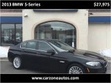 2013 BMW 5-Series for Sale in Baltimore Maryland at CarZone USA