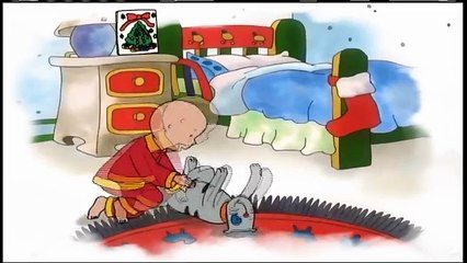 Caillou Song: Eight Days To Go - Christmas Special | Cartoon for Kids