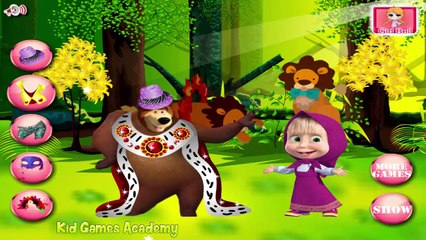 Masha And The Bear - Masha Dress Up The Bear
