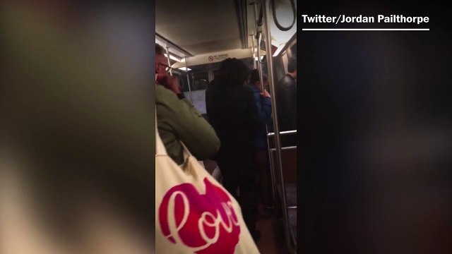 Social videos show smoke-filled evacuation of Boston train station