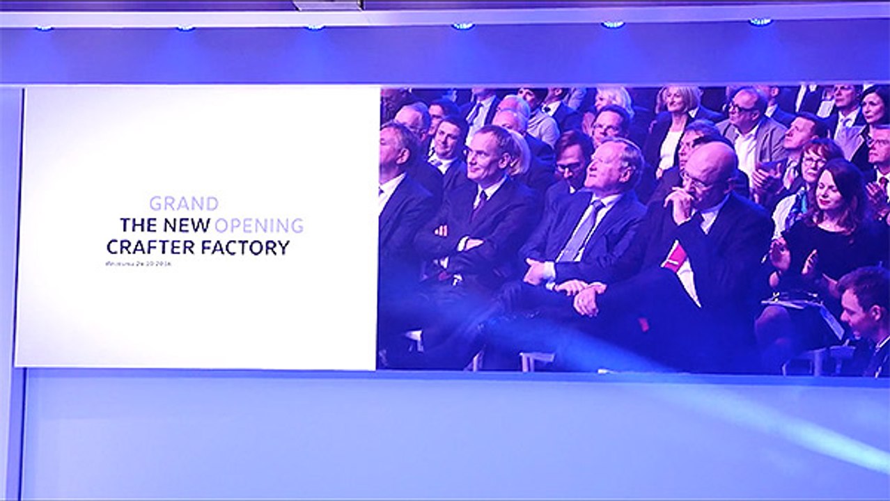 VW Werkseröffnung in Polen