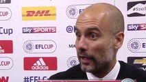 Man United 1-0 Man City Pep Guardiola Post Match Interview - proud of youngsters