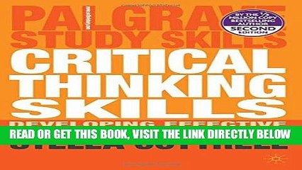 Video herunterladen: [EBOOK] DOWNLOAD Critical Thinking Skills: Developing Effective Analysis and Argument (Palgrave