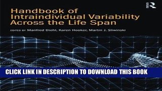 Best Seller Handbook of Intraindividual Variability Across the Life Span Free Read